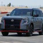 The Performance And Racing Beast, The 2026 Nissan Armada NISMO, Parked Epically On The Racetrack