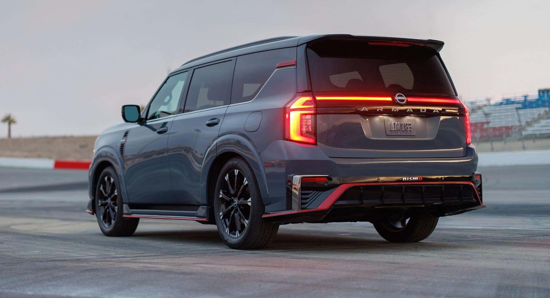 The Durable And Robust Nissan Armada's Back Profile