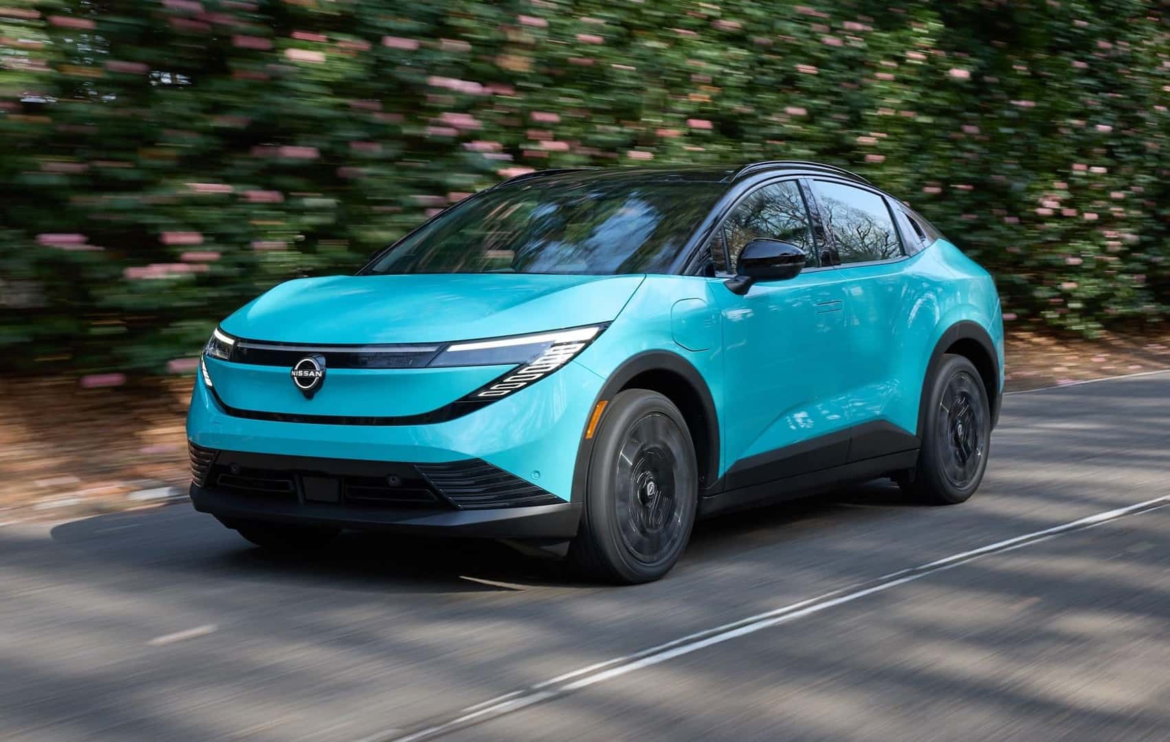 The Sleekly Designed And Affordable 2026 Nissan Leaf, Riding On The Road