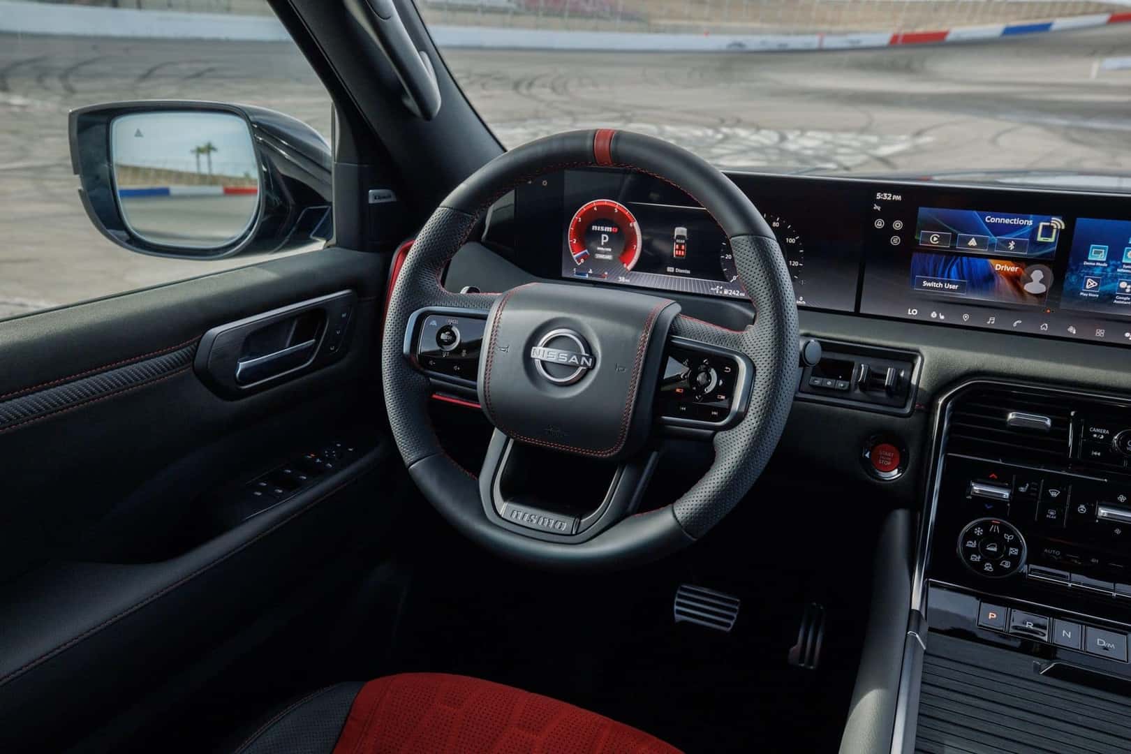 The Superior Steering Wheel Of The Fantabulous 2026 Nissan Armada NISMO