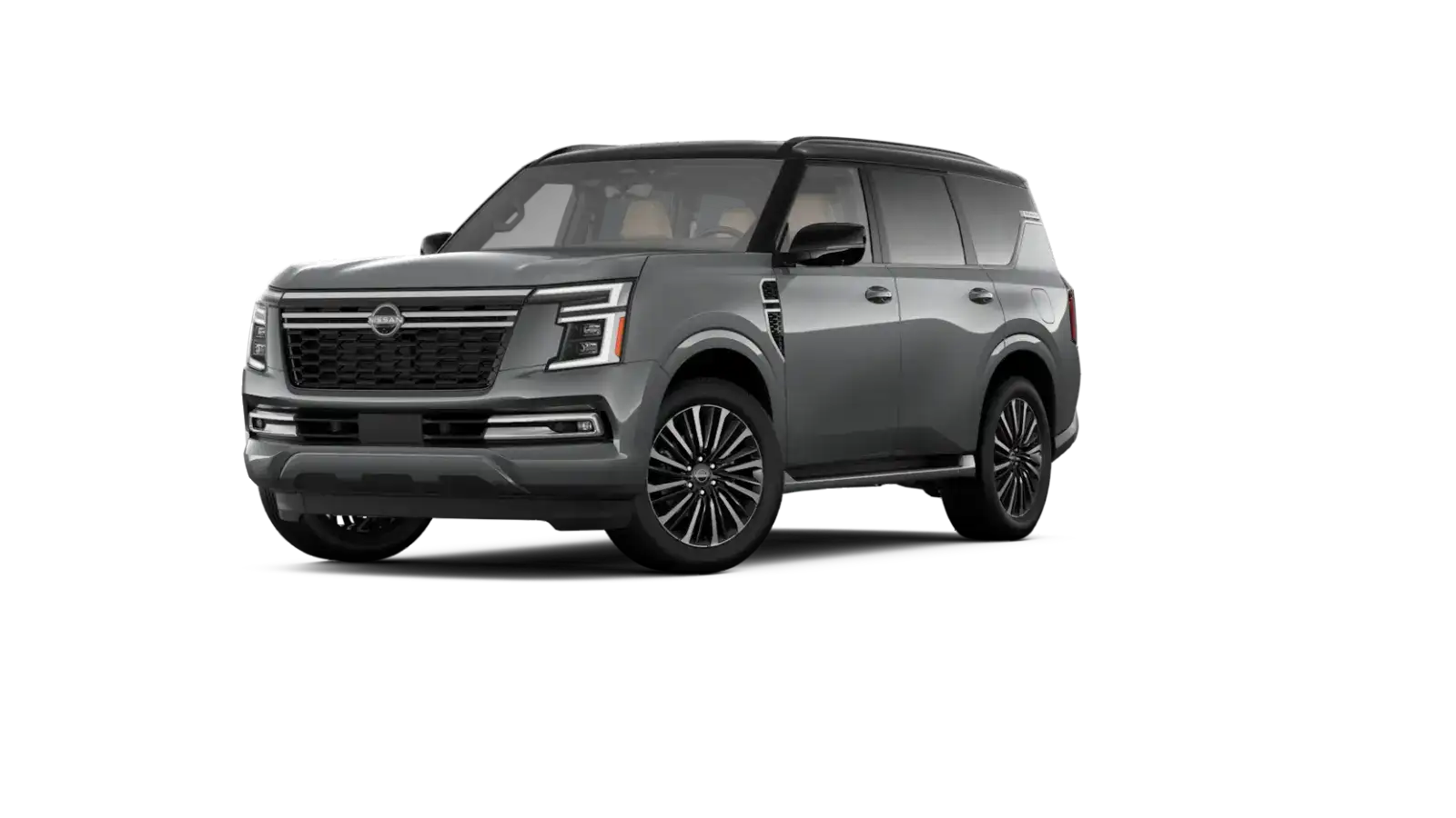 2026 Nissan Armada Gun Metallic / Super Black Two-tone