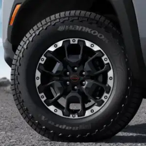 2026 Nissan Frontier PRO-4X tire closeup