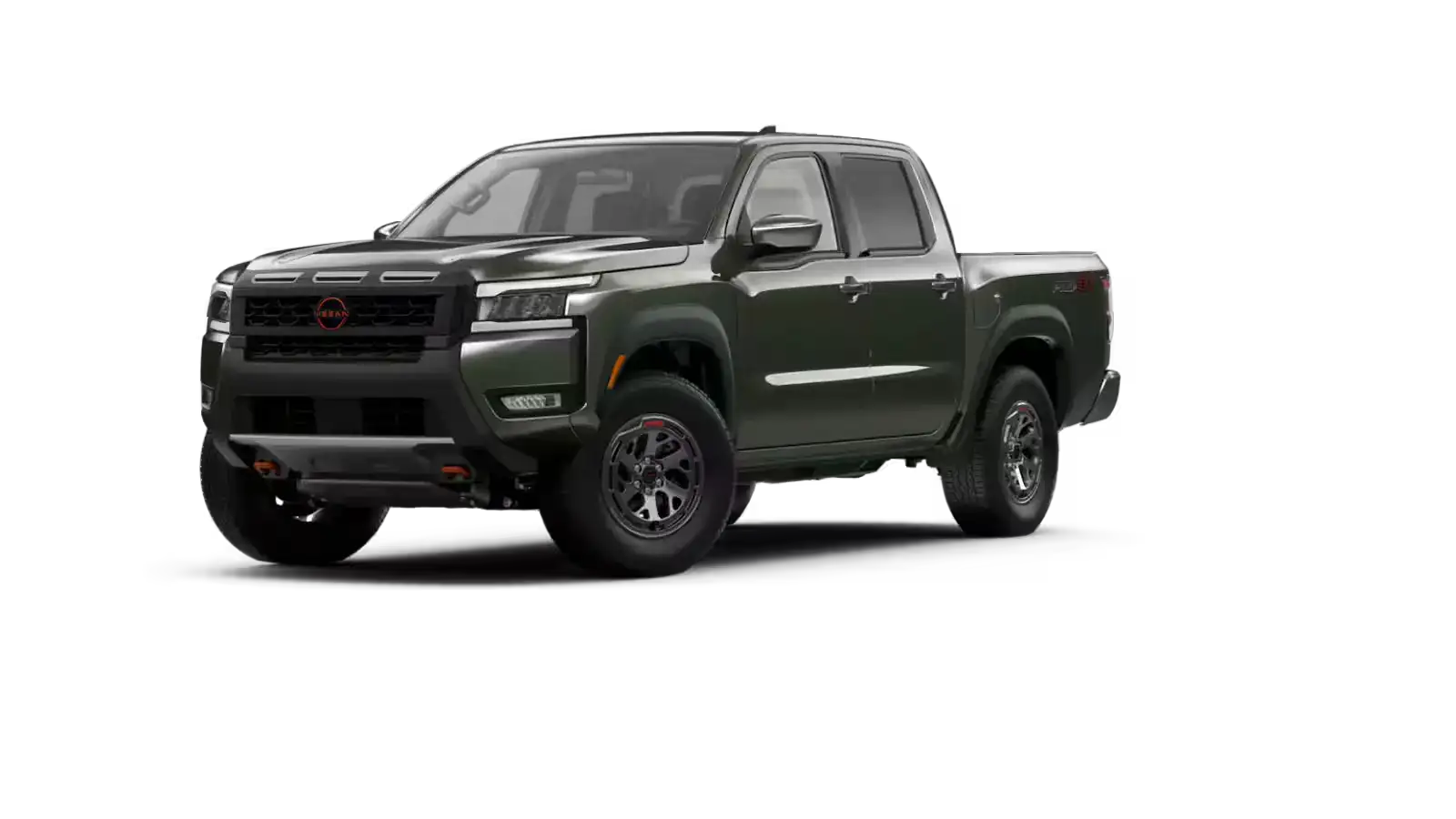 2026 Nissan Frontier Tactical Green Metallic
