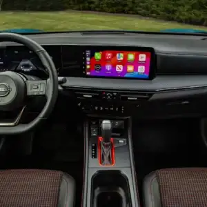 2026 Nissan Kicks Front Dash and Steering Wheel