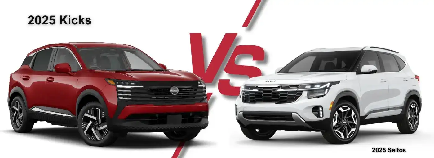 2025 Nissan Kicks vs the Kia Seltos