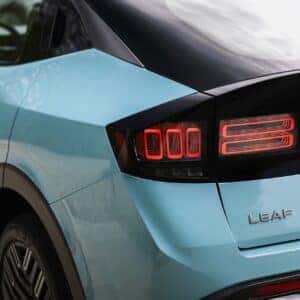 Rear Taillight Detail on the New 2026 Nissan Leaf