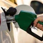 Car getting gas