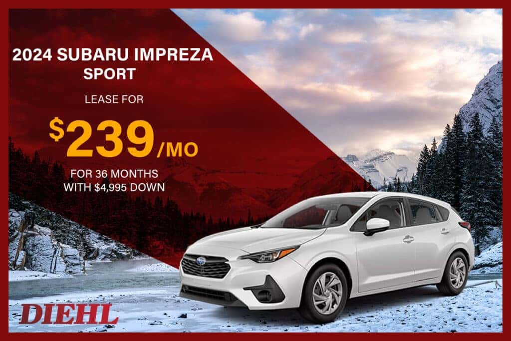 2024 Subaru Impreza Sport Lease Offer