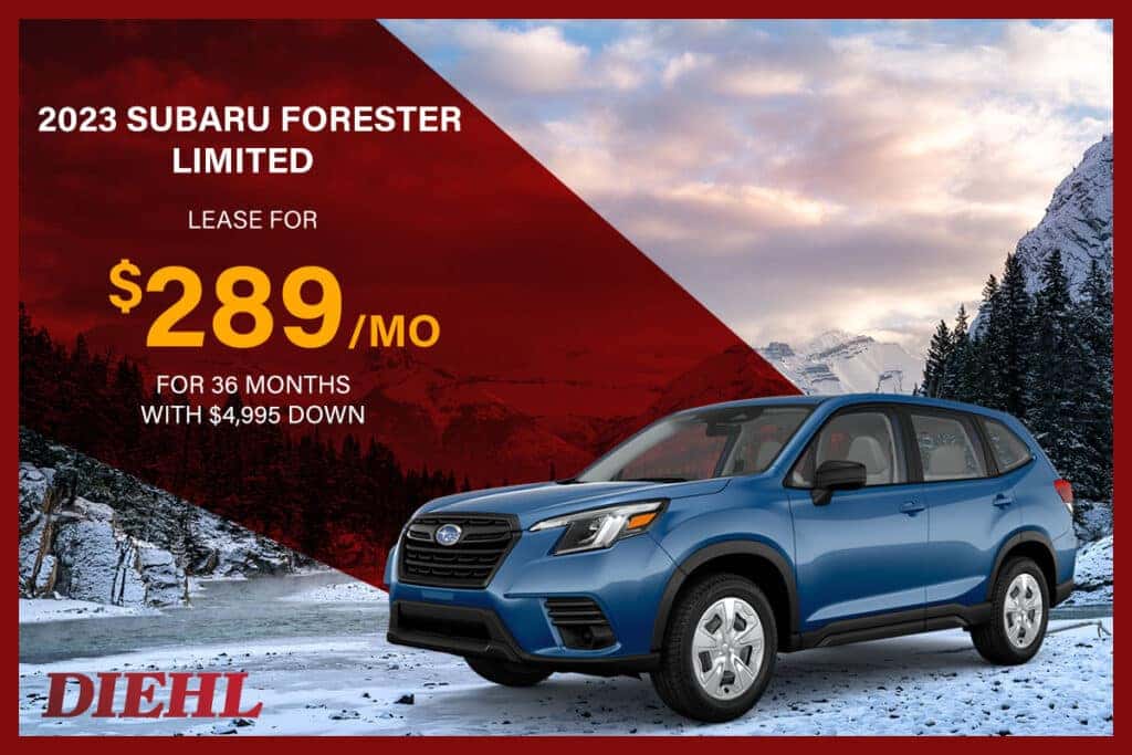 2023 Forester Limited Lease Offer