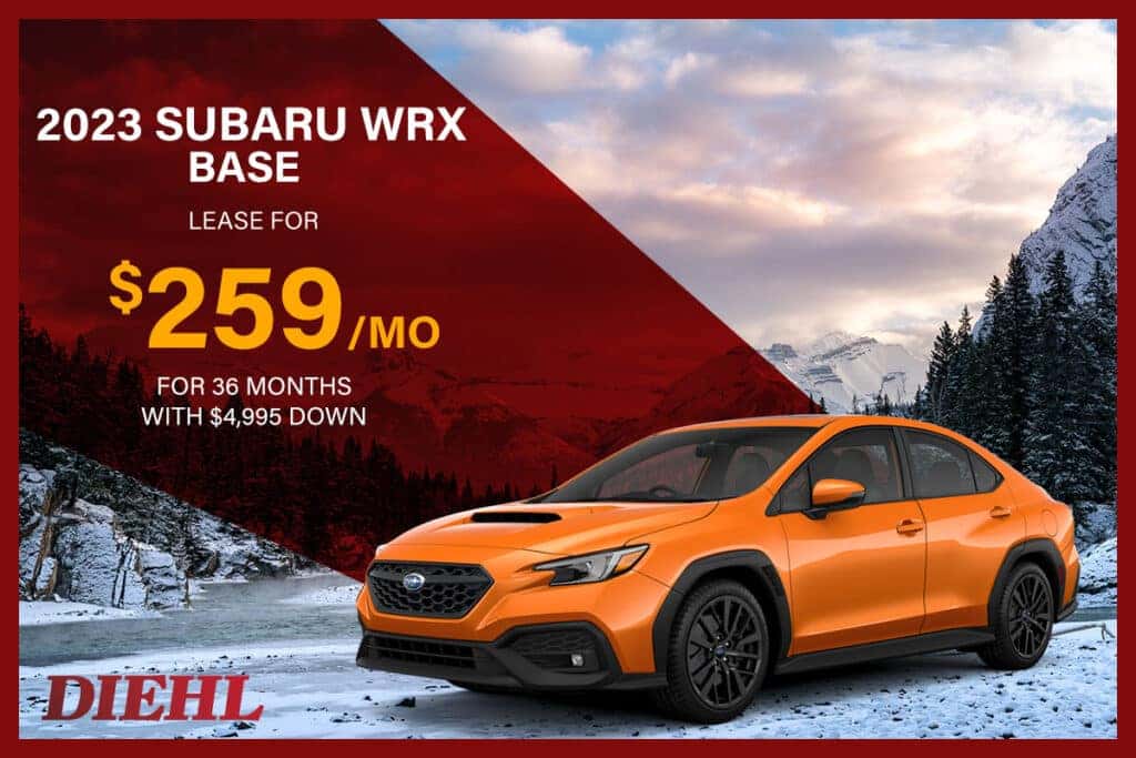 2023 Subaru WRX Base Lease Offer