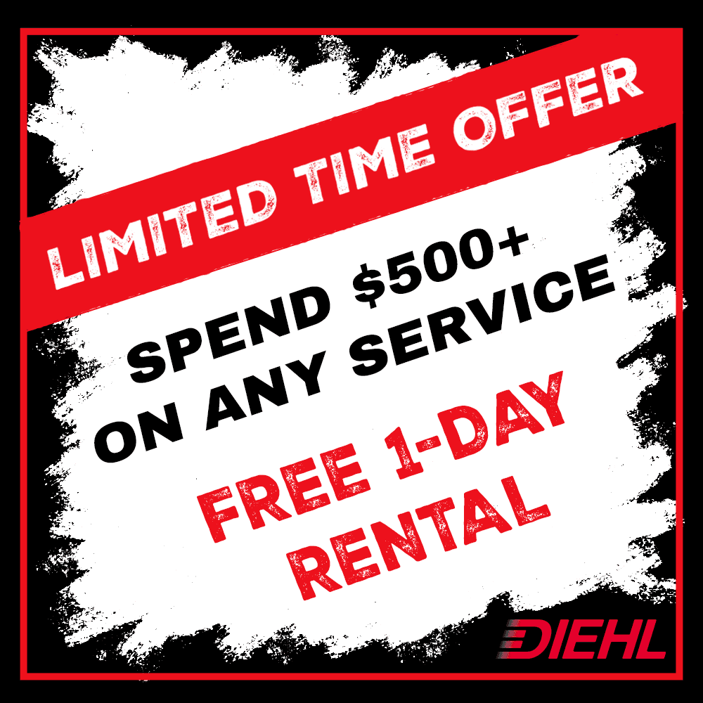 Free Vehicle Rental Special