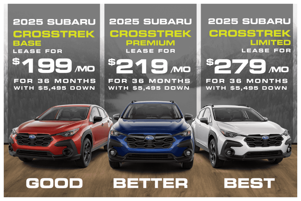 NEW 2025 Subaru Crosstrek Base OR Premium OR Limited 