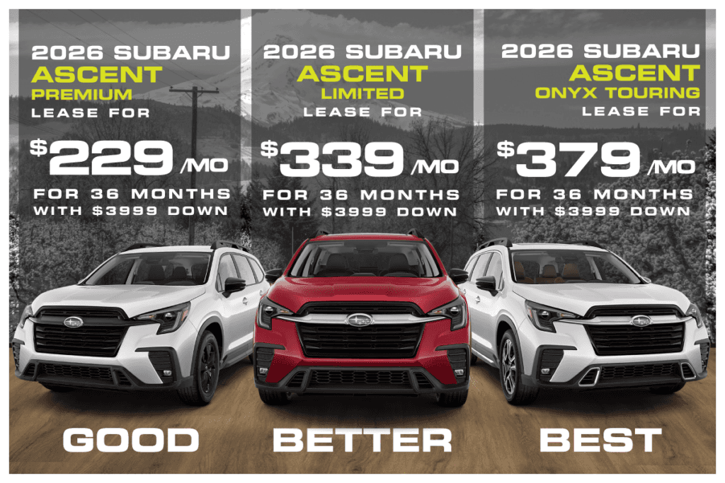 2026 Subaru Ascent Leases