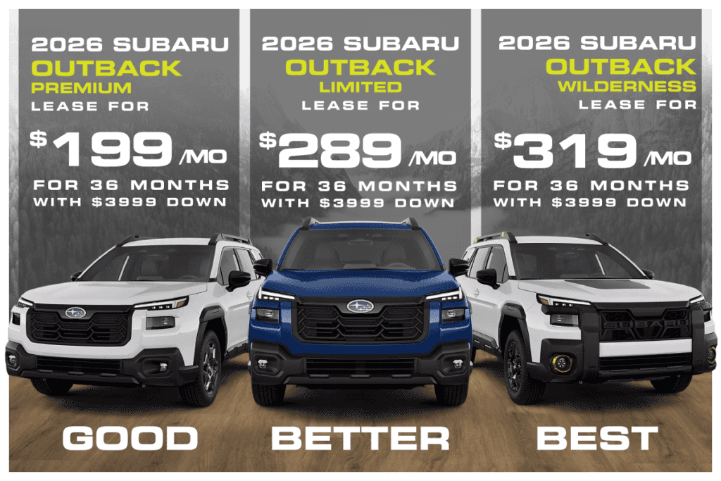 2026 Subaru Outback Leases