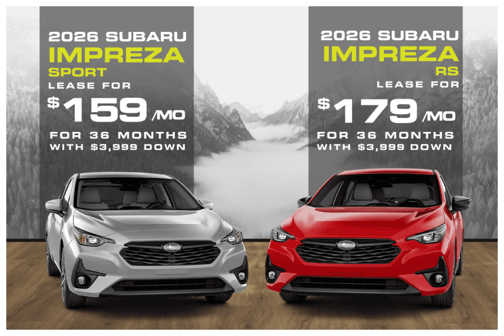 NEW 2026 Subaru Impreza Sport OR RS