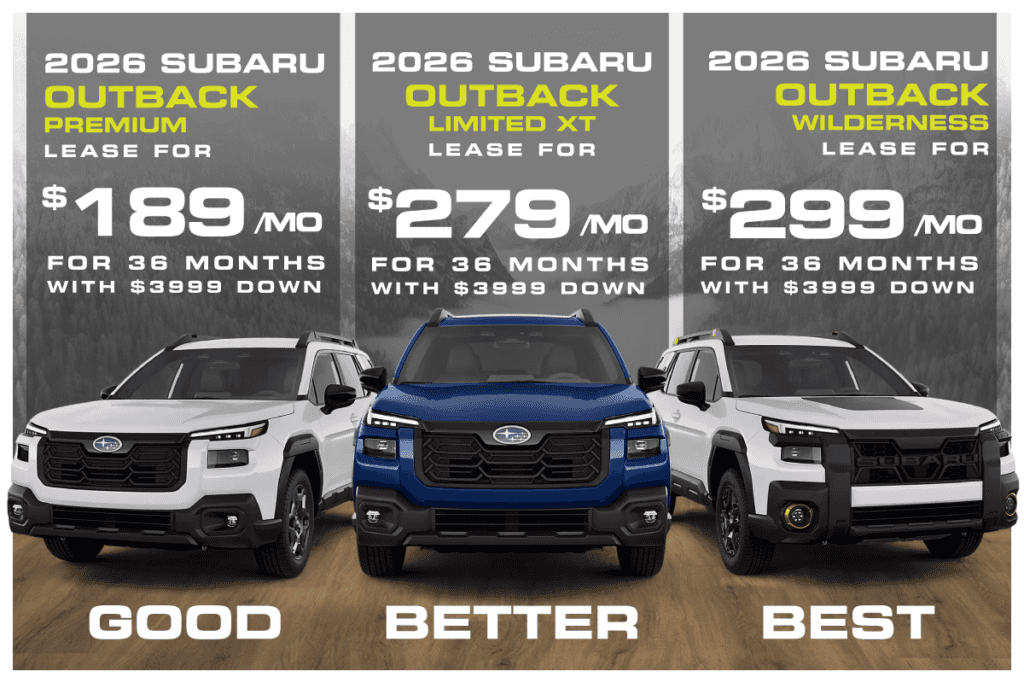 NEW 2026 Subaru Outback Premium OR Limited XT OR Wilderness