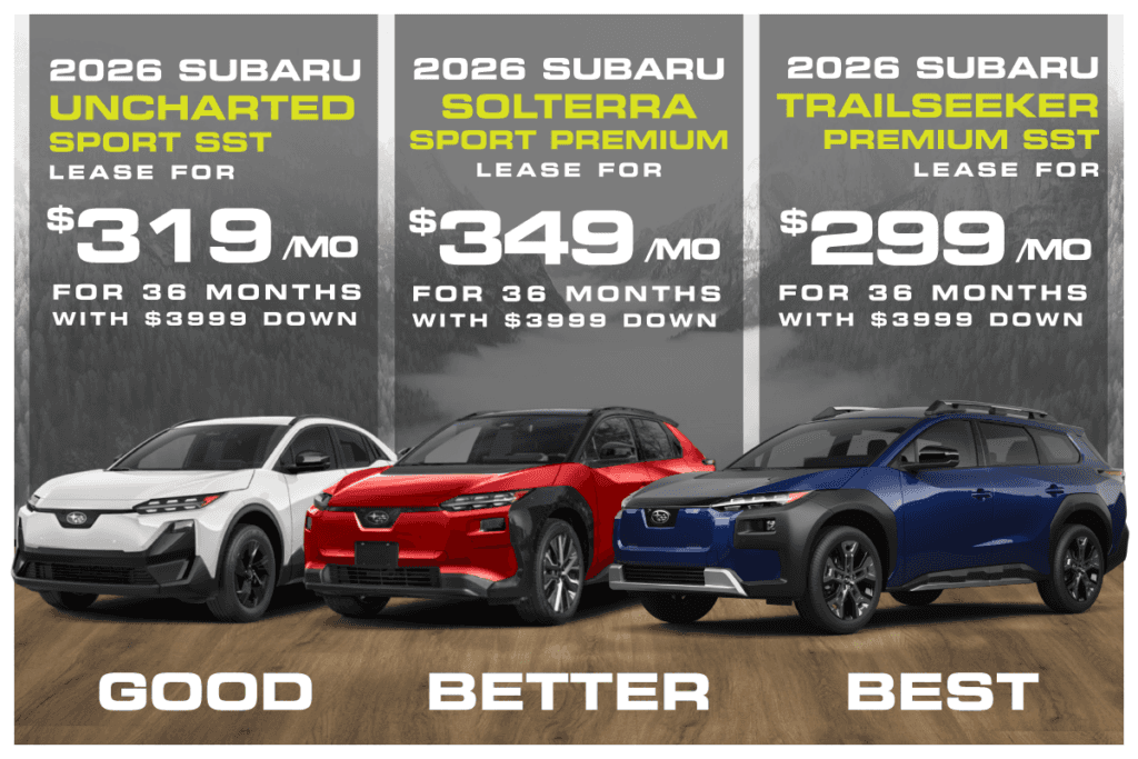 NEW 2026 Subaru EV Leases
