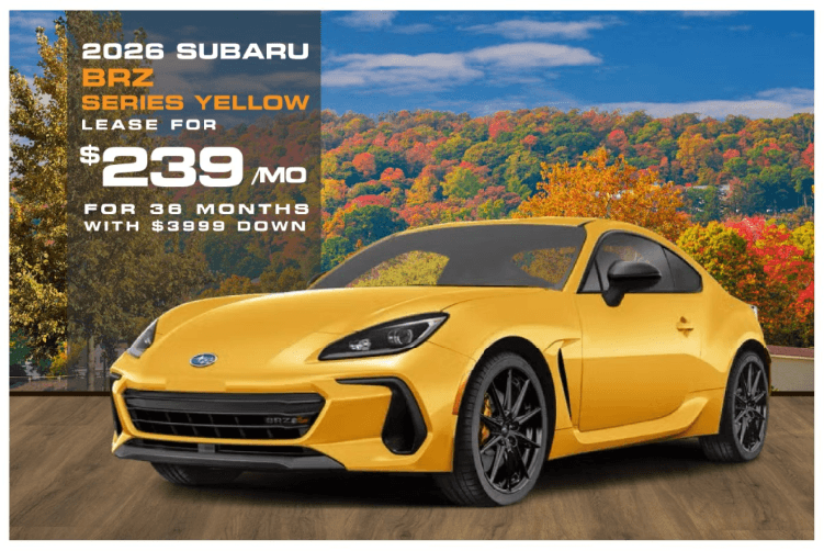 NEW 2026 Subaru BRZ Series Yellow