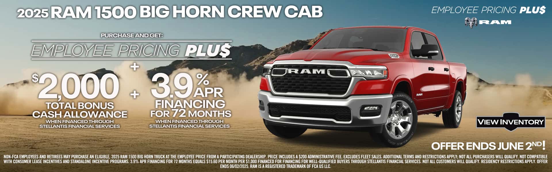 2025 Ram 1500 Big Horn Crew Cab