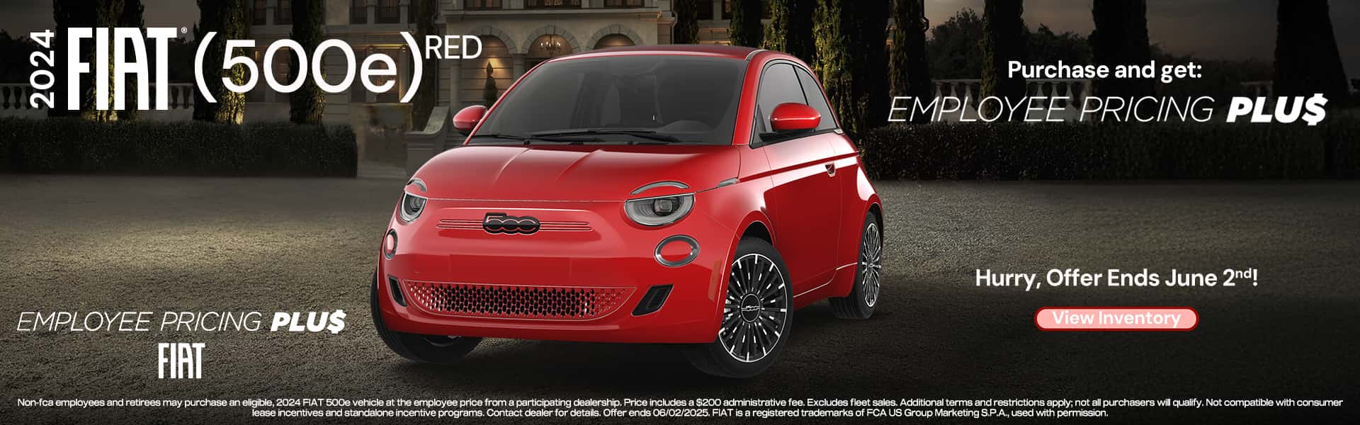 2024 Fiat 500e