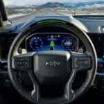 Super cruise screen in the Chevrolet Tahoe