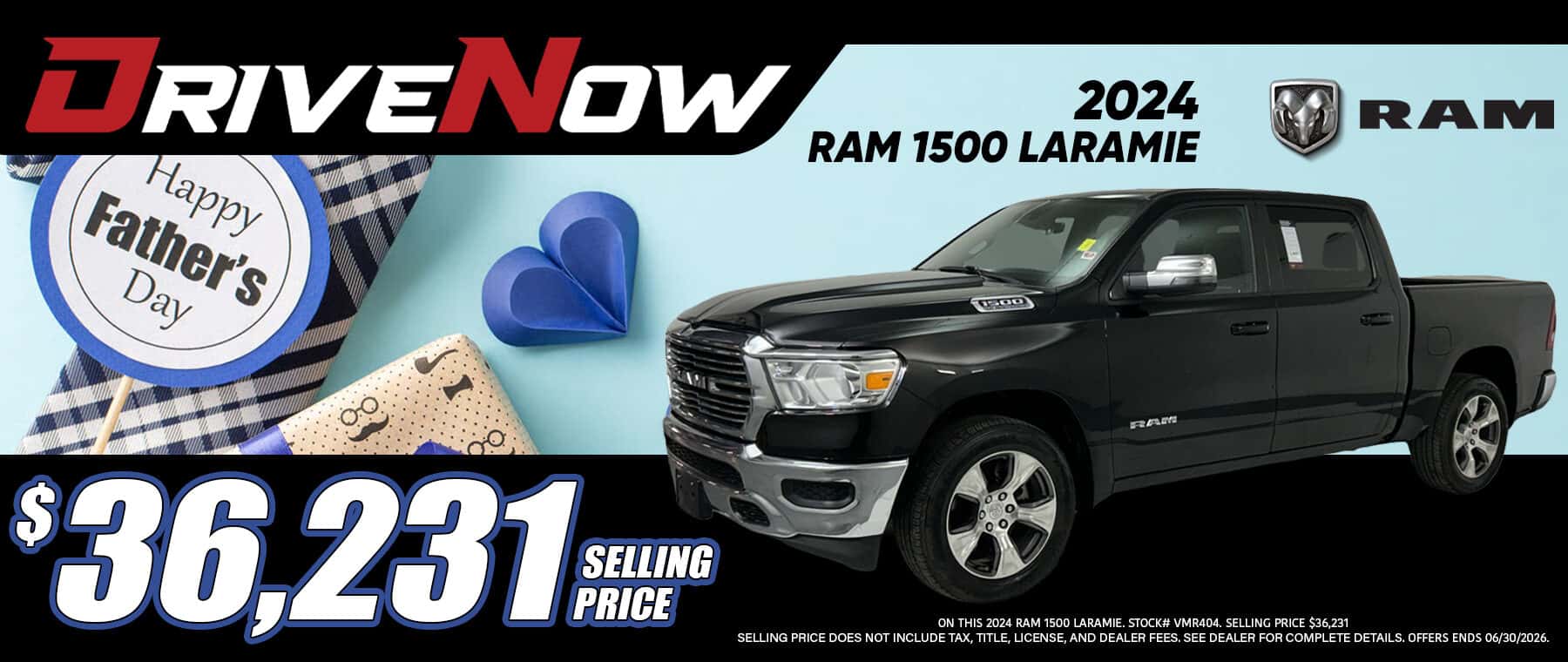 DriveNow June 2026 Ram 1500 Special