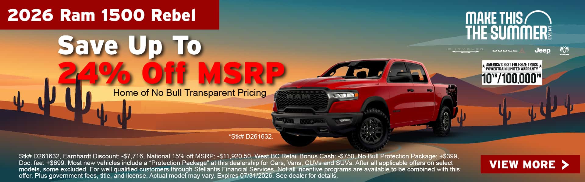 2026 Ram 1500 Rebel