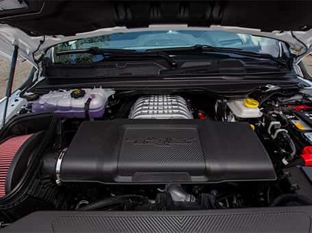 Ram Ramcharger SUV V8 engine