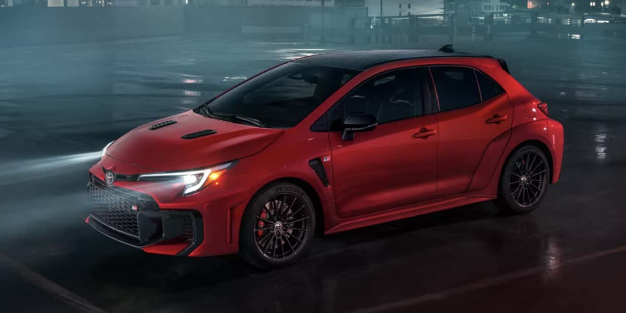 2026 Toyota GR Corolla takes the regular hatchback style and adds exciting performance and style.