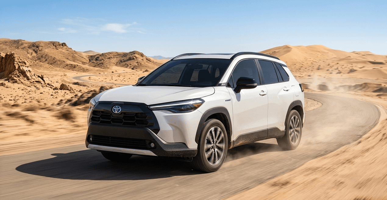 2026 Toyota Corolla Cross Hybrid in Phoenix AZ is on the American-made Index