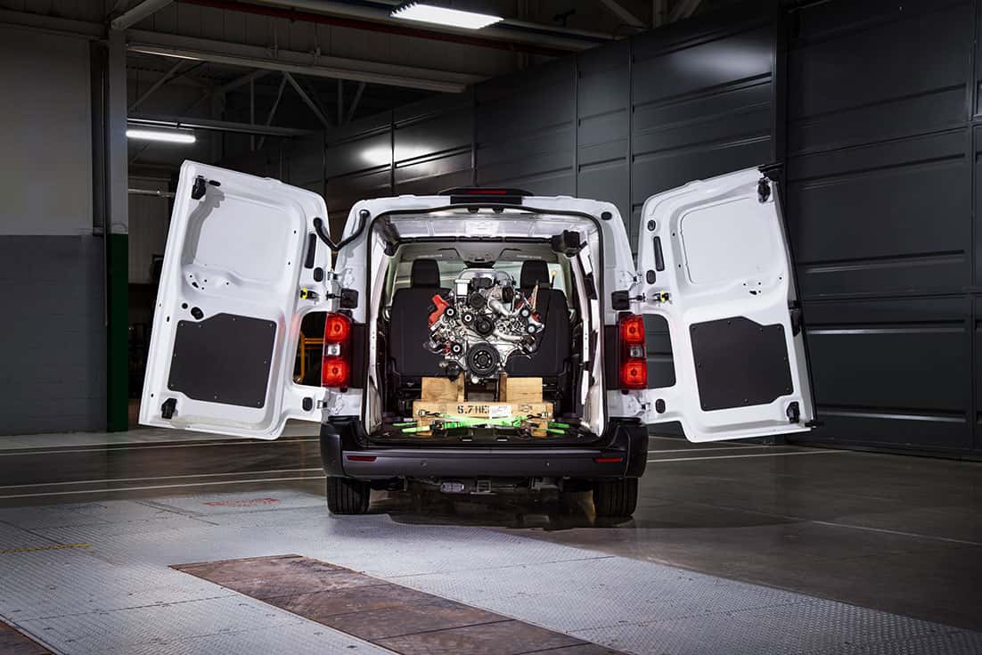 2027 Ram ProMaster City interior cargo storage area