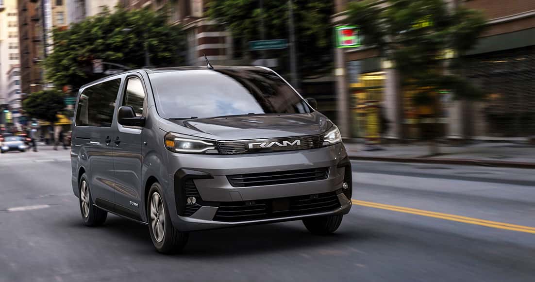 2027 Ram ProMaster City exterior driving shot