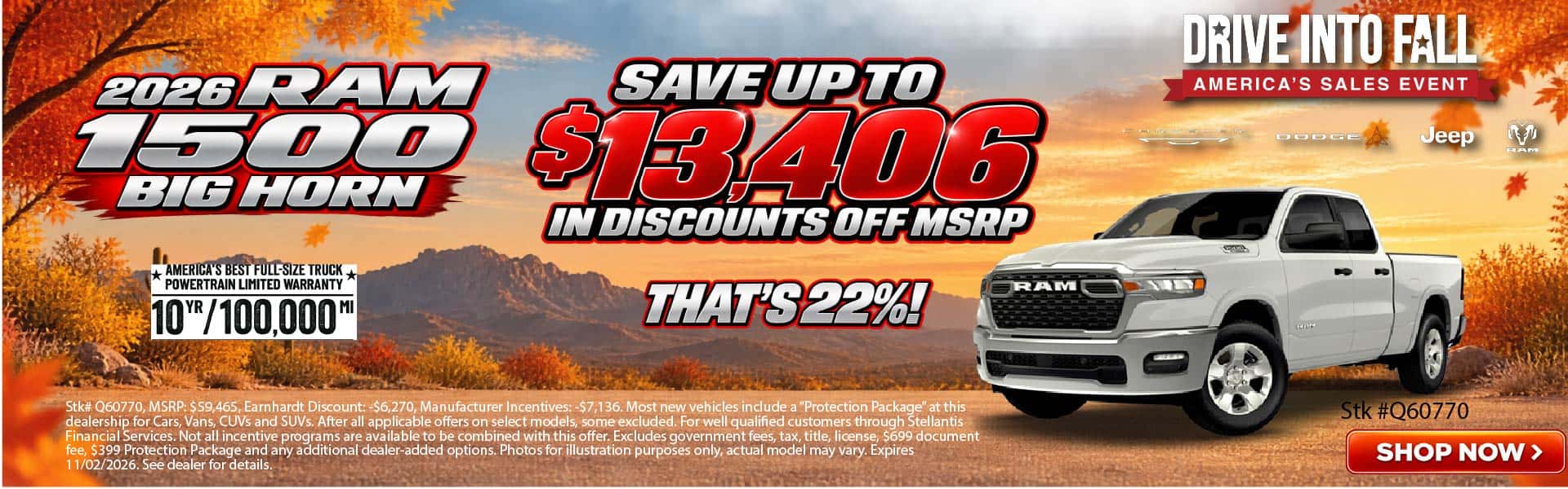 2026 Ram 1500 Big Horn — Stk #Q60770