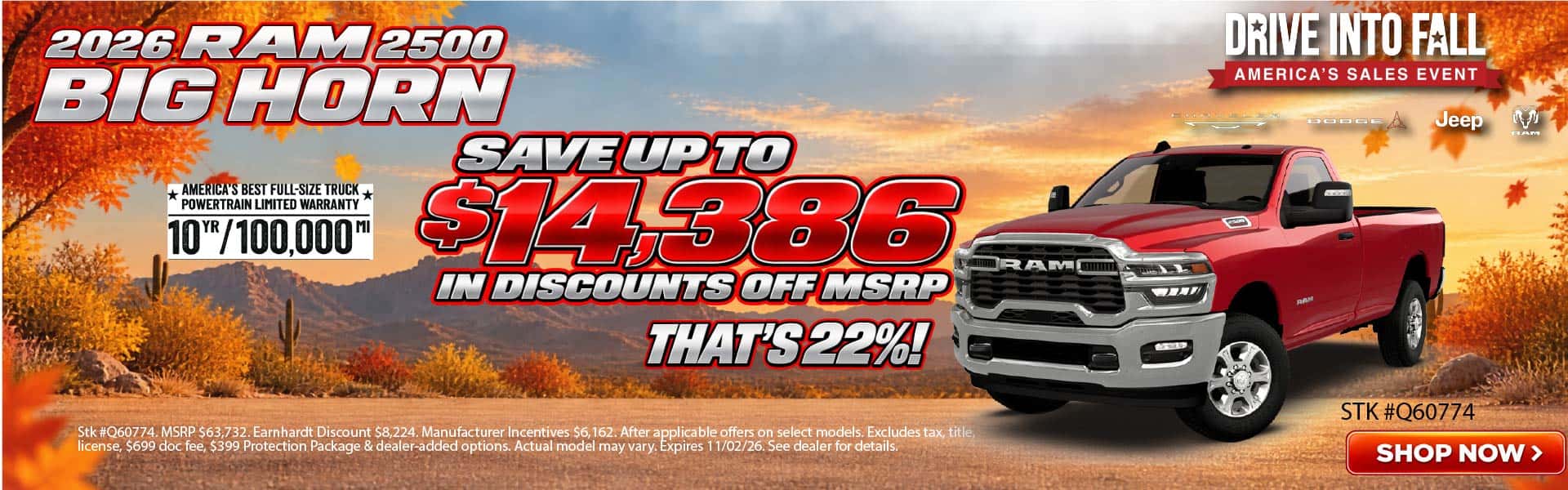 Ram 2500 Big Horn banner