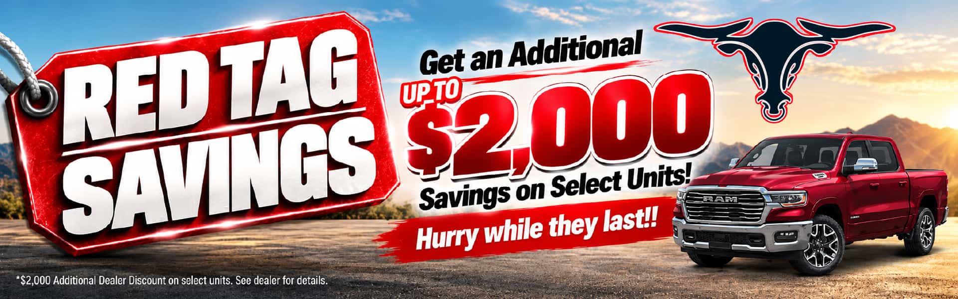 Red Tag Savings