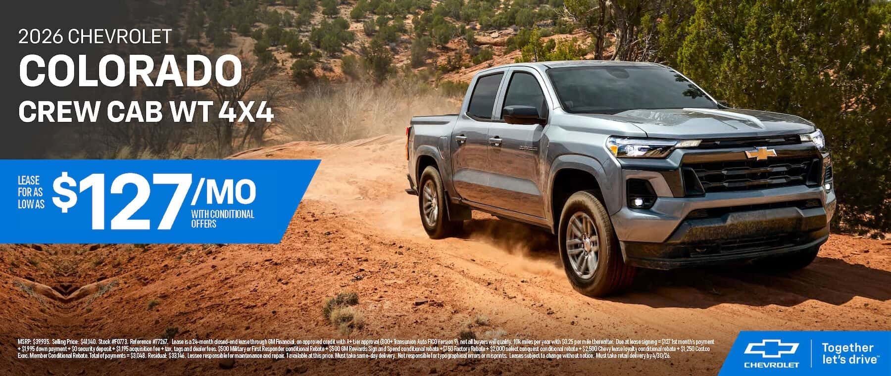 2026 Chevrolet Colorado special