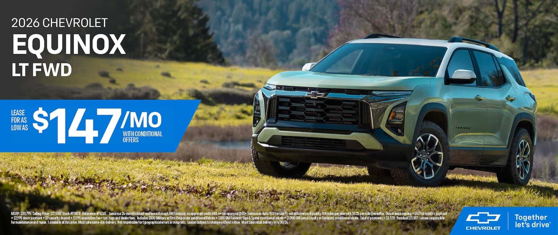2026 Chevrolet Equinox special