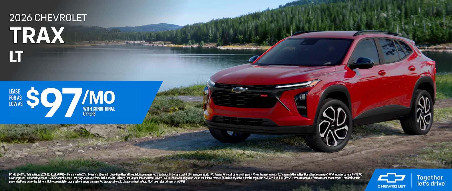 2026 Chevrolet Trax special