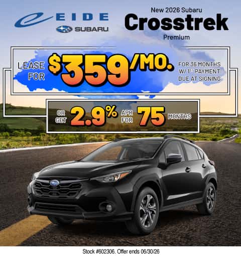2026 Subaru Crosstrek