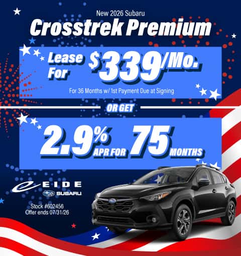 2026 Subaru Crosstrek