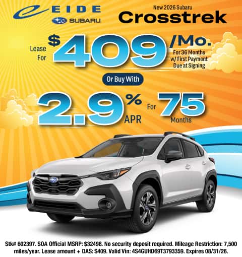 2026 Subaru Crosstrek