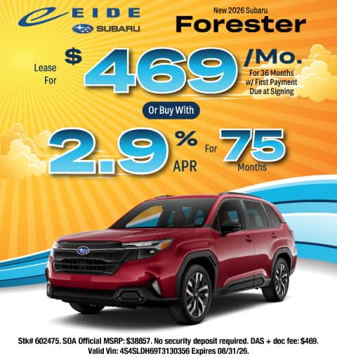 2026 Subaru Forester