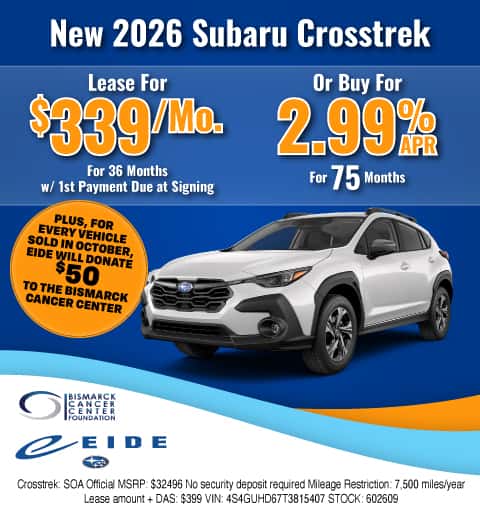 2026 Subaru Crosstrek