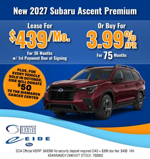 2027 Subaru Ascent