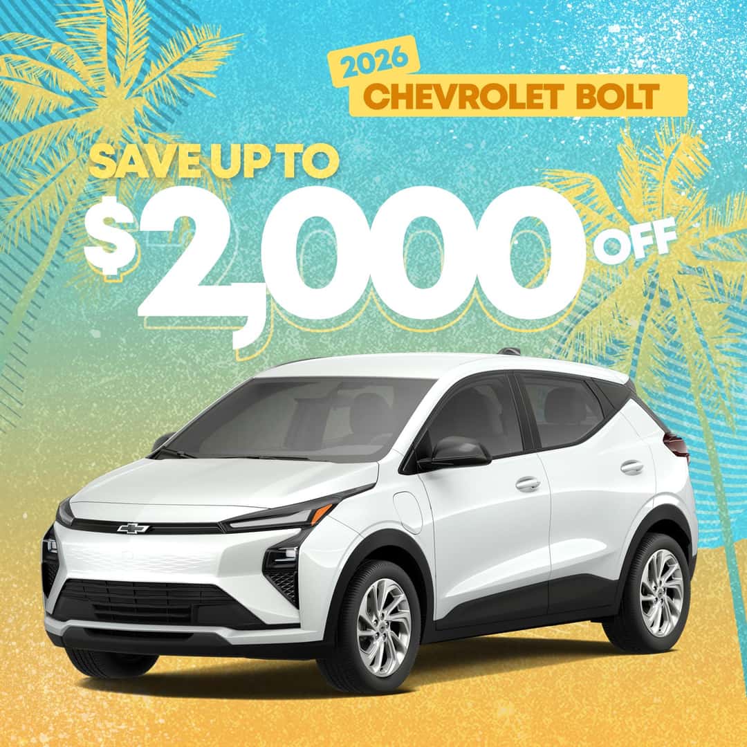 New 2026 Chevrolet Bolt special offer at Elk Grove Chevrolet
