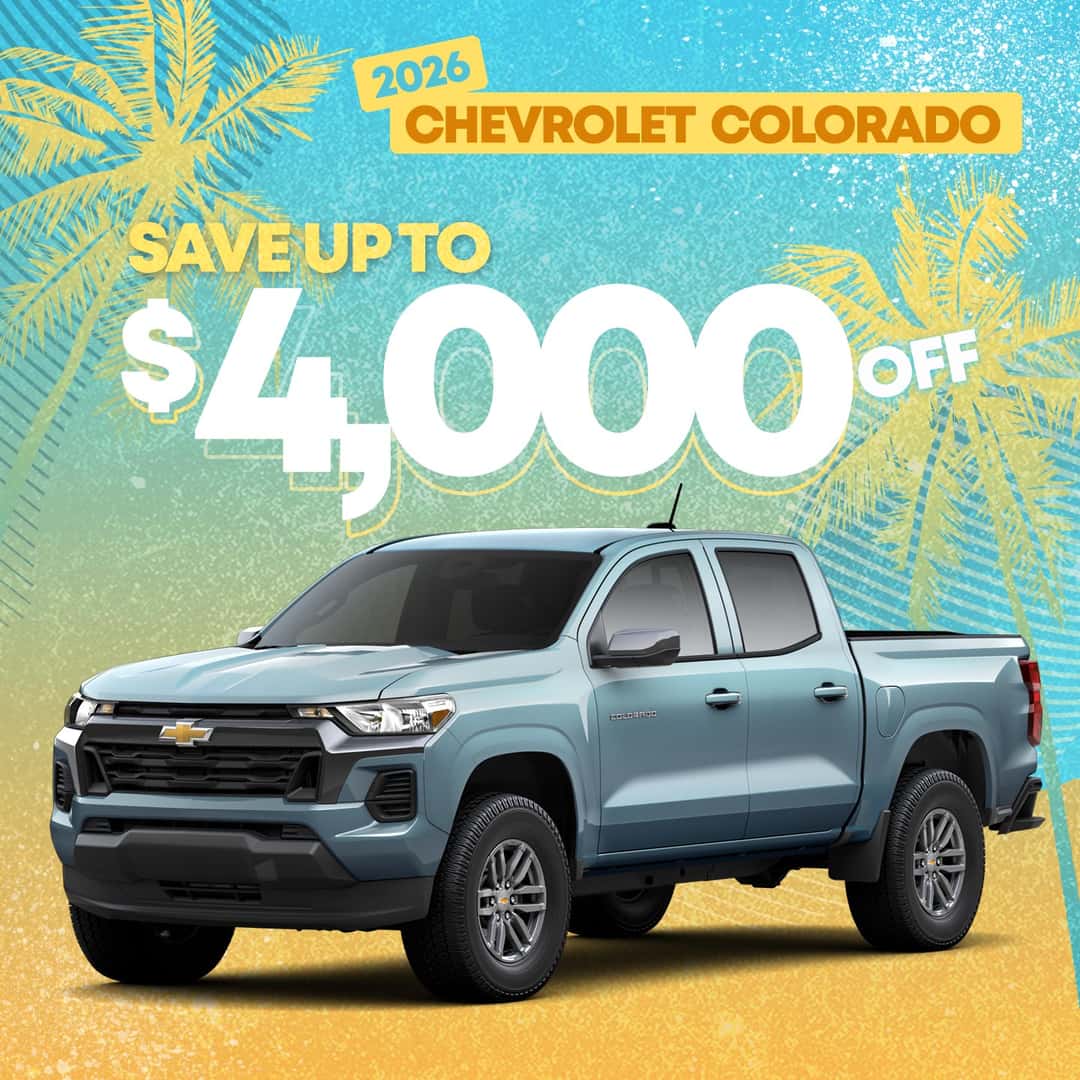 New Chevrolet Colorado special offer at Elk Grove Chevrolet