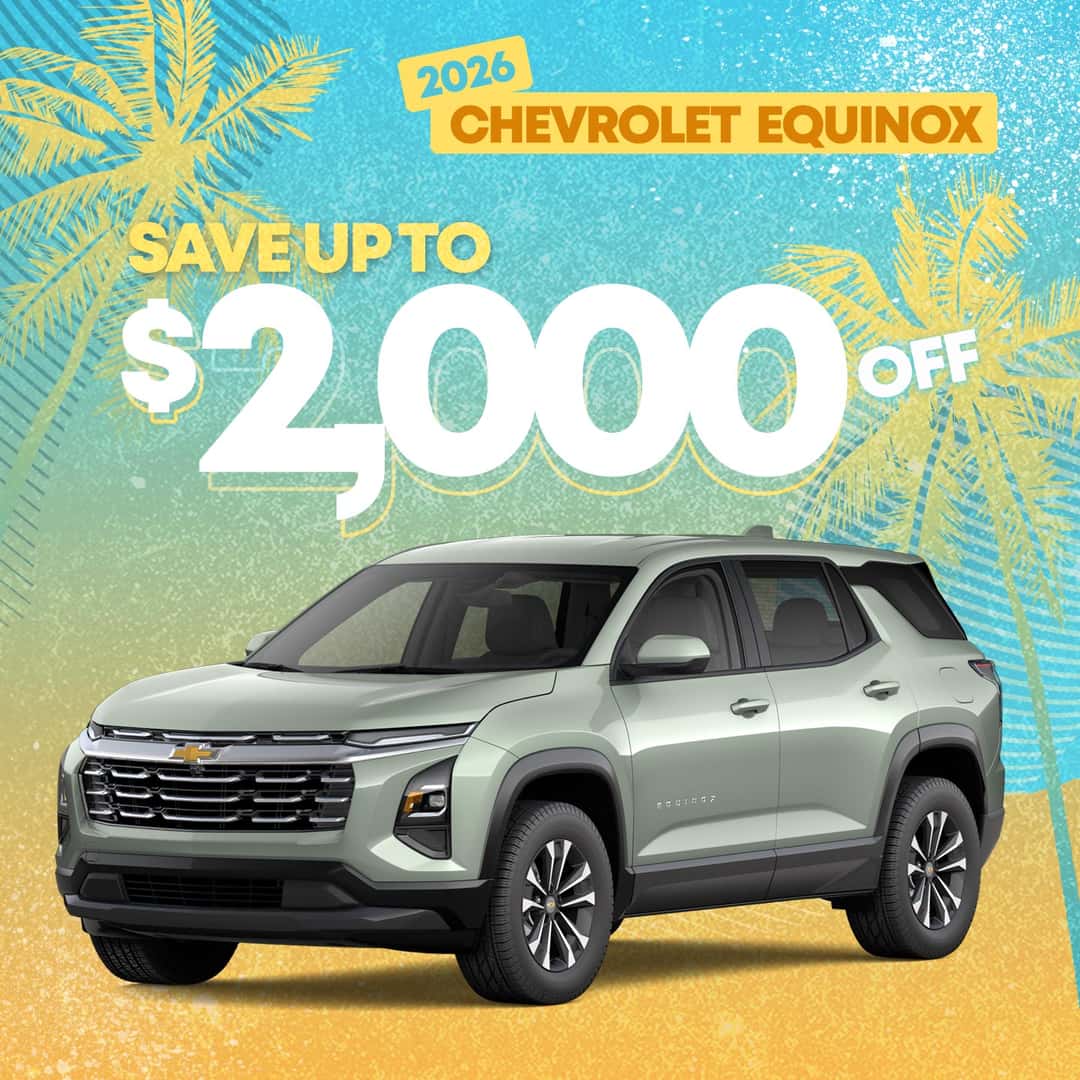 New 2026 Chevrolet Equinox special offer at Elk Grove Chevrolet