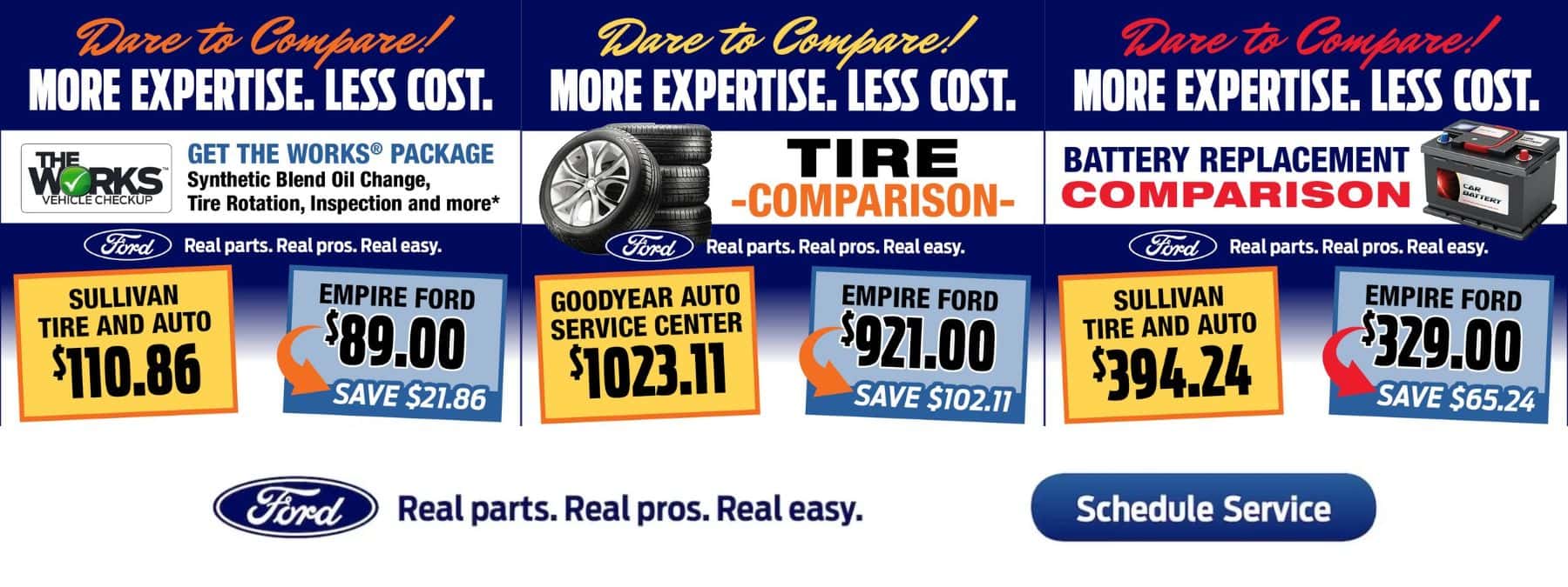 Dare To Compare Service