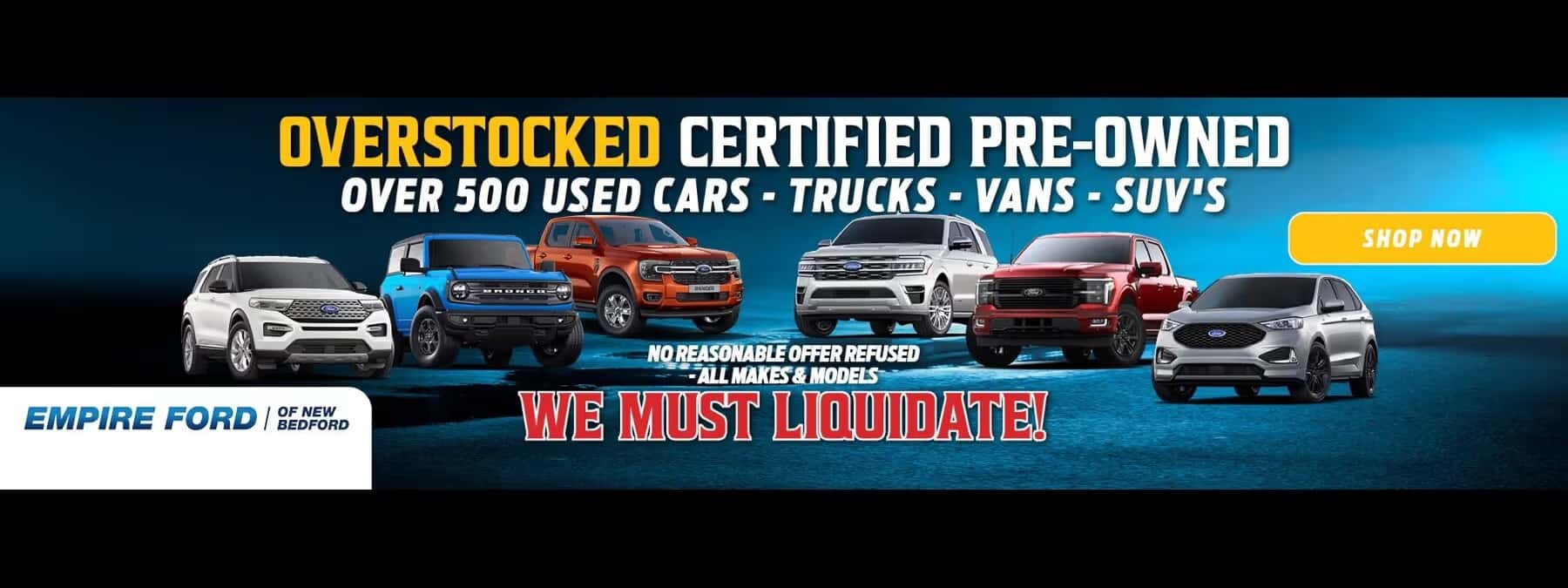 overstock sale banner