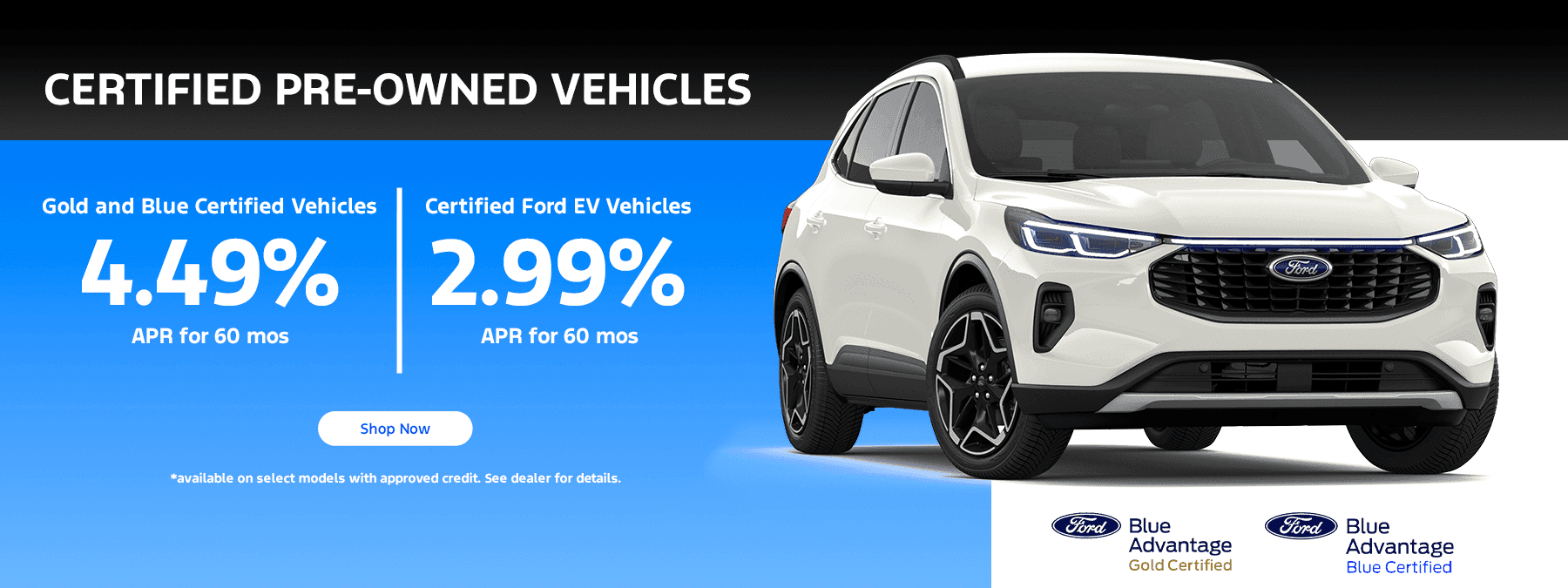 CERTIFIED PRE-OWNED VEHICLES